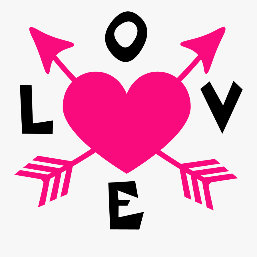 Arrowhead Clipart Svg - Love Arrow, Transparent Clipart
