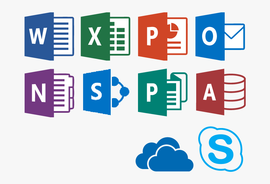 Microsoft Office Logo Png - Microsoft Office Windows, Transparent Clipart