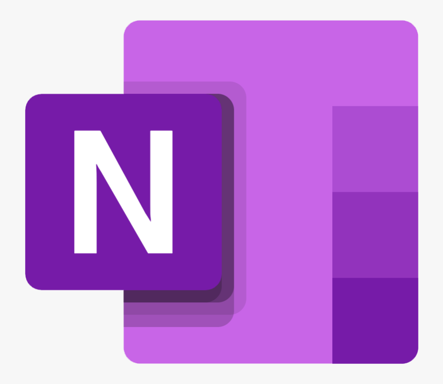 Microsoft Onenote Icon - Microsoft Office New Icons, Transparent Clipart