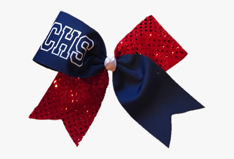 Scholar Cheer Bow - Blue Red Cheer Bows, Transparent Clipart
