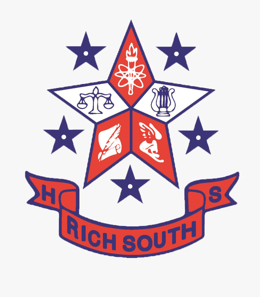 Rich South High School Logo, Transparent Clipart