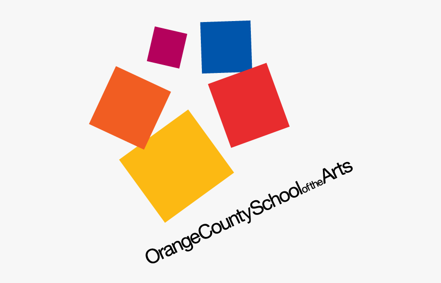 Orange County School Of The Arts Logo, Transparent Clipart
