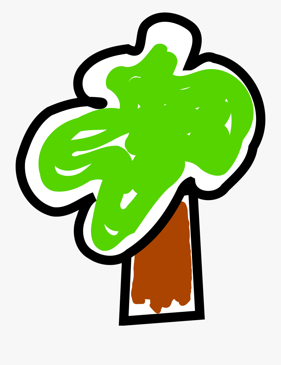 Arbol En Png Dibujo, Transparent Clipart