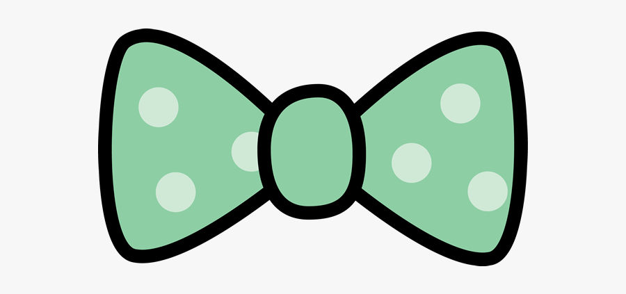 Green Bow Png, Transparent Clipart