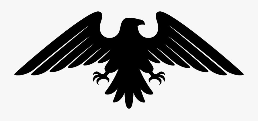 Eagle Head Clipart Icon - Black Eagle Icon Png, Transparent Clipart