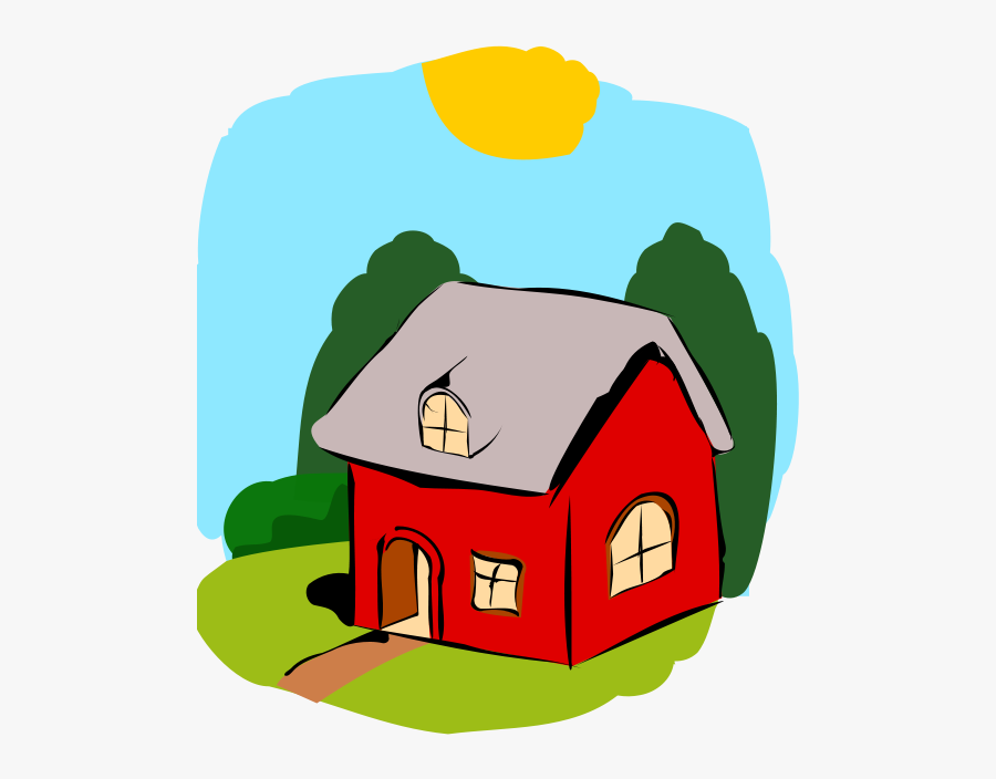 Fairy-tale House - Do You Live Clipart, Transparent Clipart