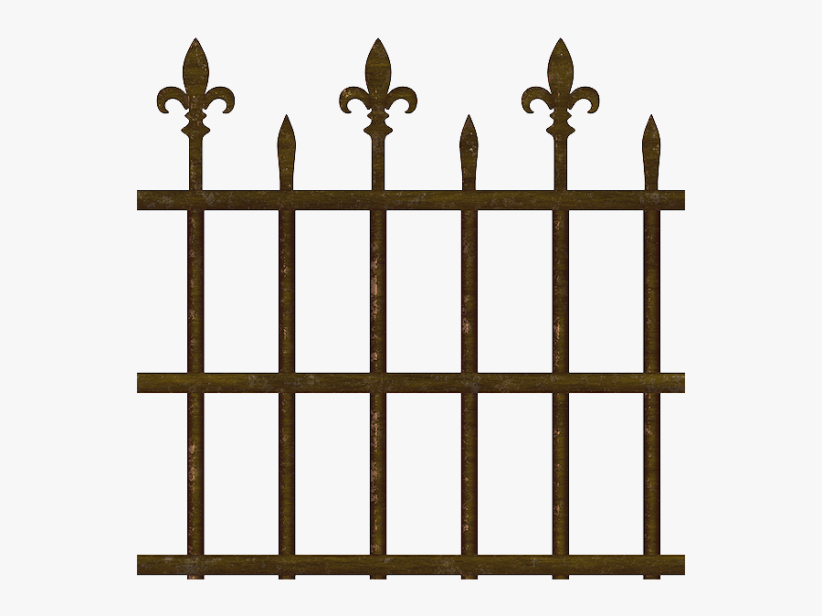 Old Fence Png - Old Metal Fence Png, Transparent Clipart