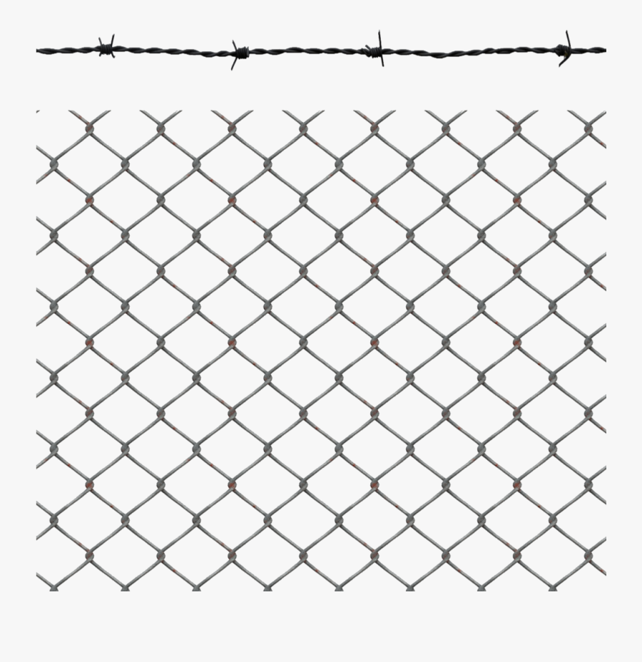 Transparent Chainlink Fence Png - Chain Link Fence Manga, Transparent Clipart