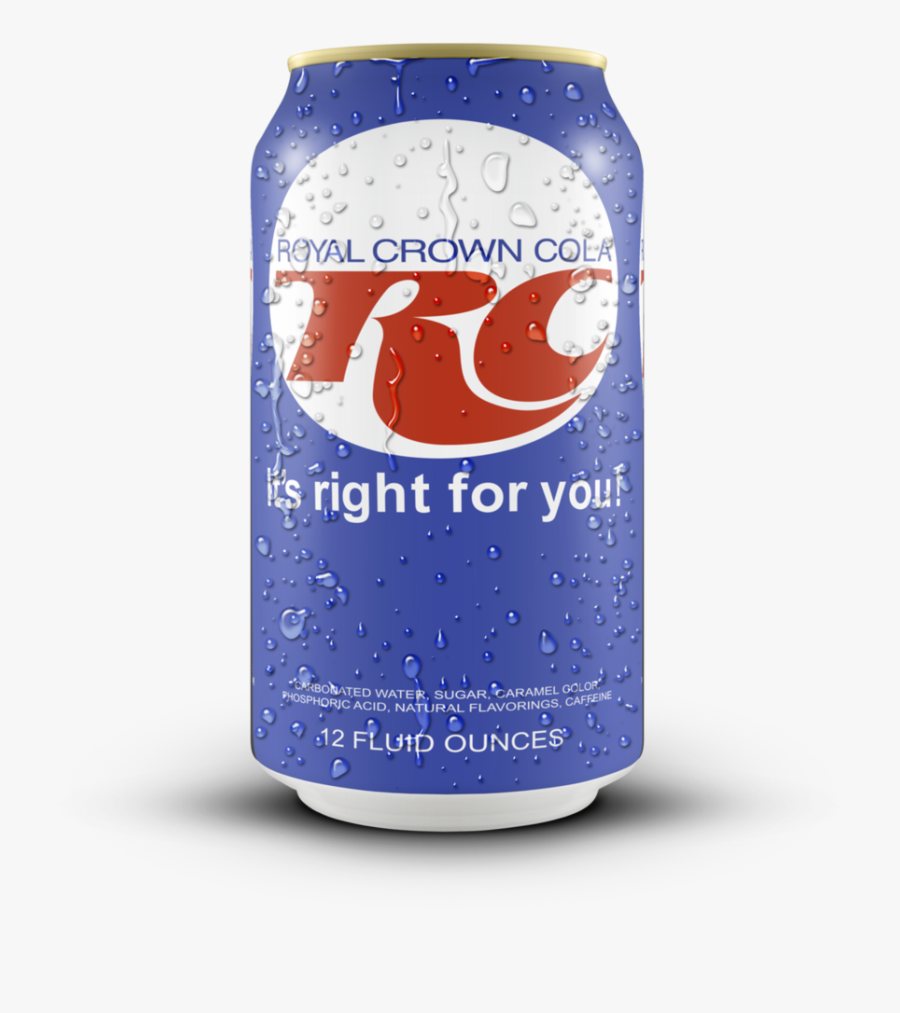 Transparent Cola Splash Png - Rc Cola Can Png, Transparent Clipart