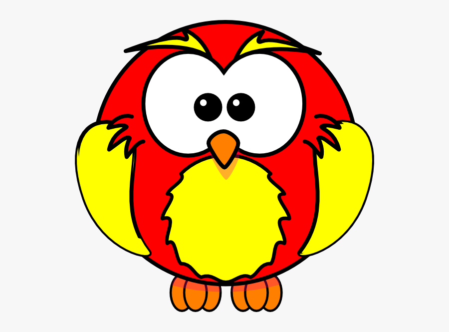 Cartoon Owl Transparent Background, Transparent Clipart