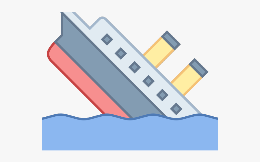 Titanic Clipart Sunk - Titanic Icon, Transparent Clipart