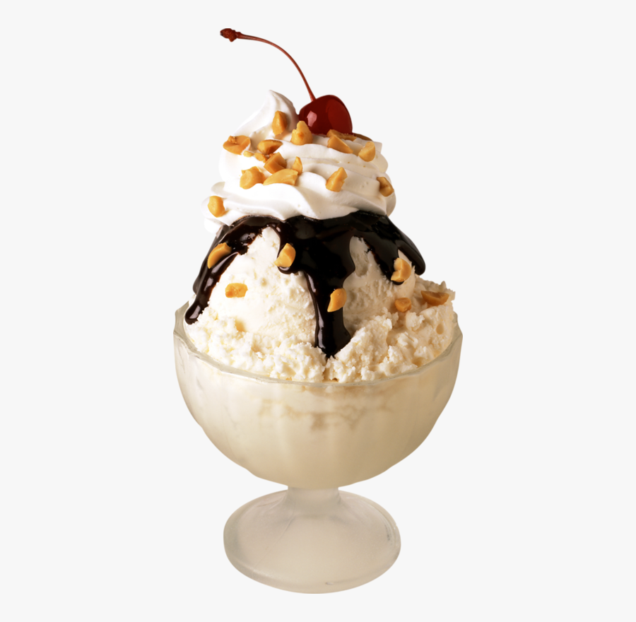 Vanilla Ice Cream Sundae Png , Free Transparent Clipart - ClipartKey