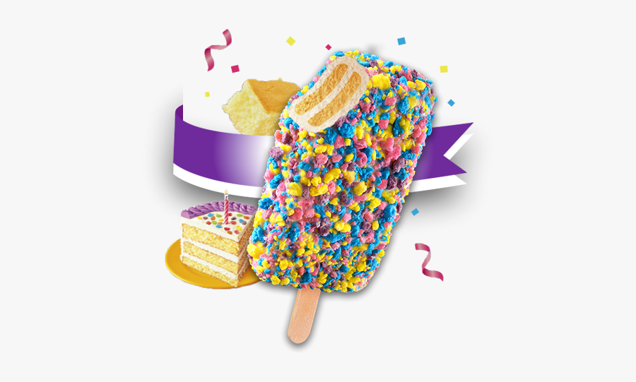 Picture Of Good Humor- Birthday Cake 24ct - Good Humor Birthday Cake Ice Cream Bars Review, Transparent Clipart