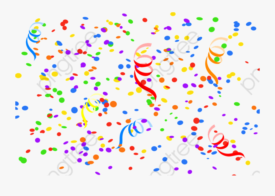 Colorful Confetti Png - Party Confetti Png Transparent, Transparent Clipart