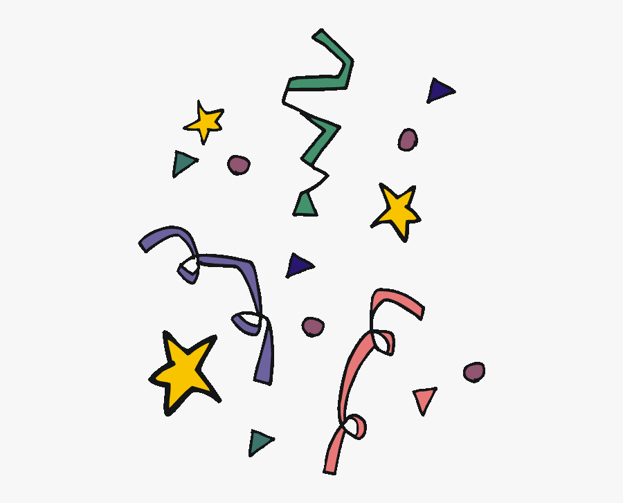 Confetti Gif Clip Art - Confetti Clipart, Transparent Clipart