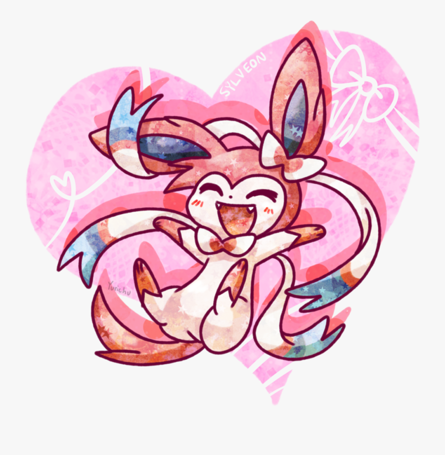 Sylveon Eveevolution Pok Mon - Cute Sylveon Png, Transparent Clipart