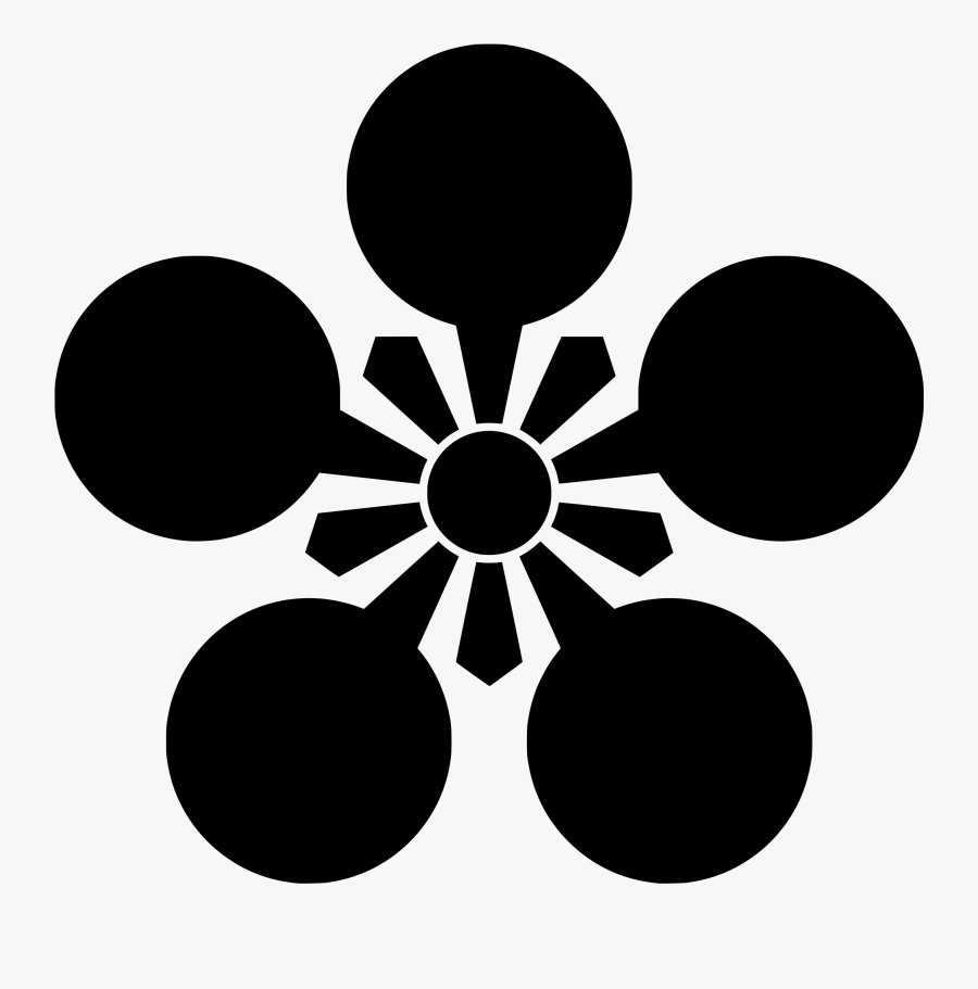 Monochrome Photography Clipart Maeda Clan Mon 前田 慶次 - Maeda Clan, Transparent Clipart