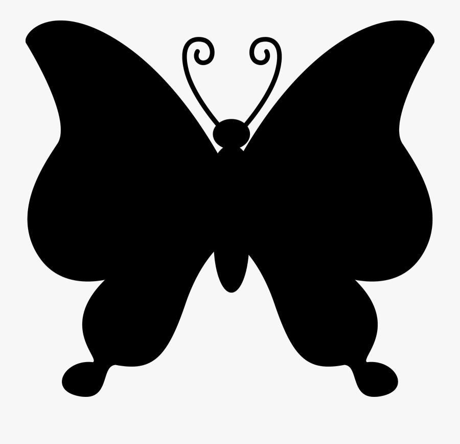 Brush-footed Butterflies Black & White - Swallowtail Butterfly , Free ...