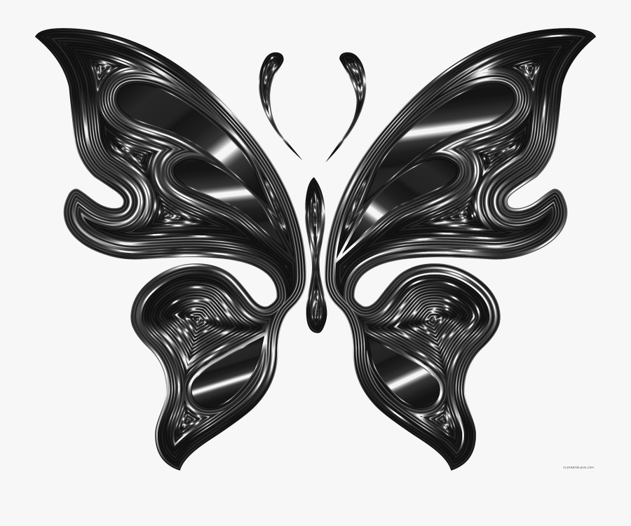 Transparent Butterfly Clipart Png Black And White - Butterfly Clipart, Transparent Clipart