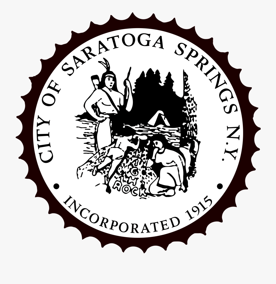 City Of Saratoga Springs Logo, Transparent Clipart