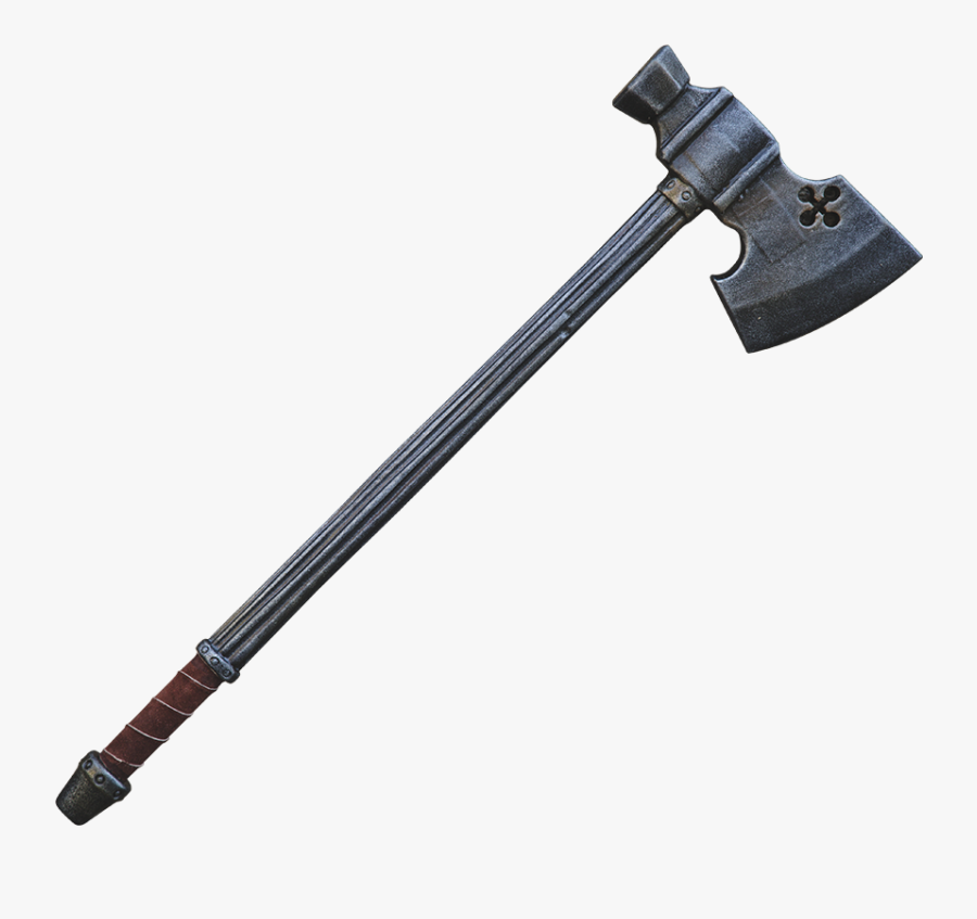 Hammer Png Medieval - Hammer Axe Weapon, Transparent Clipart