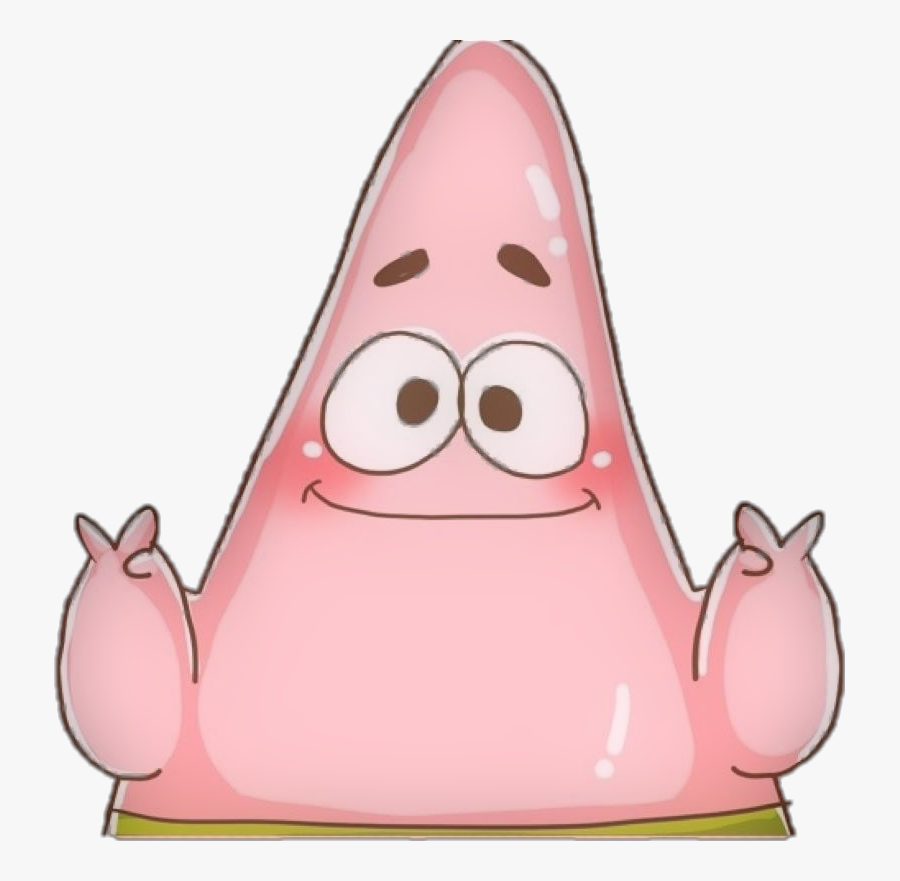 Kawaii Patrick Star - Spongebob Patrick Cute, Transparent Clipart