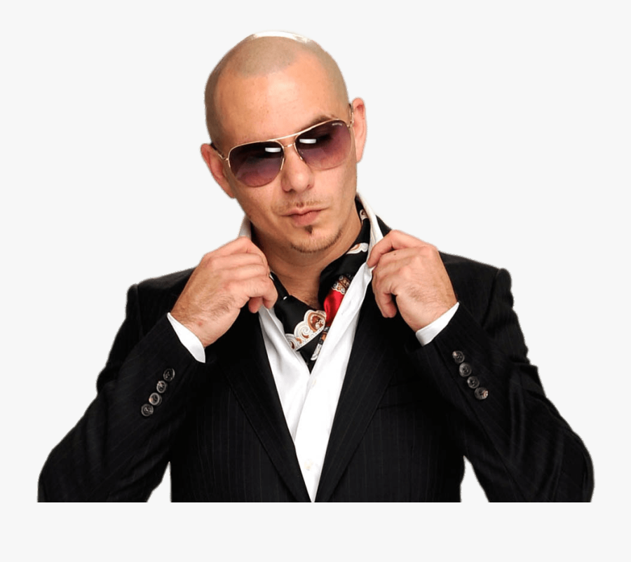 Pitbull Wearing Glasses - Pitbull Songs, Transparent Clipart