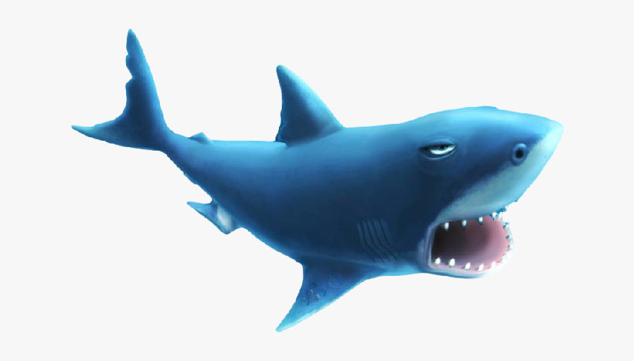 Shark"
 Src="https - Great White Shark From Hungry Shark Evolution, Transparent Clipart