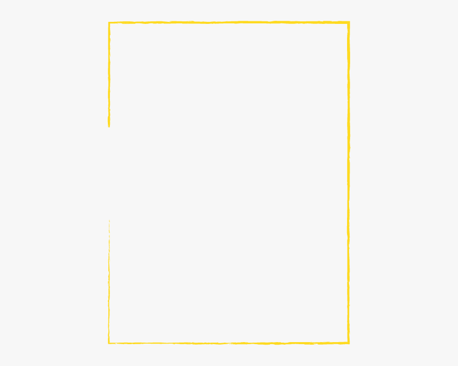 Transparent Rectangle Outline Png - Square Line In Png, Transparent Clipart