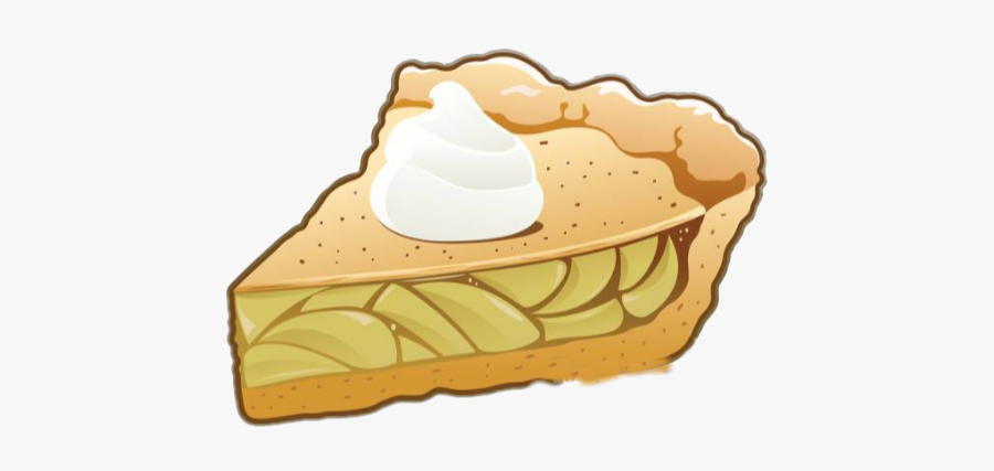 #pie #manzana #sticker - Apple Pie, Transparent Clipart