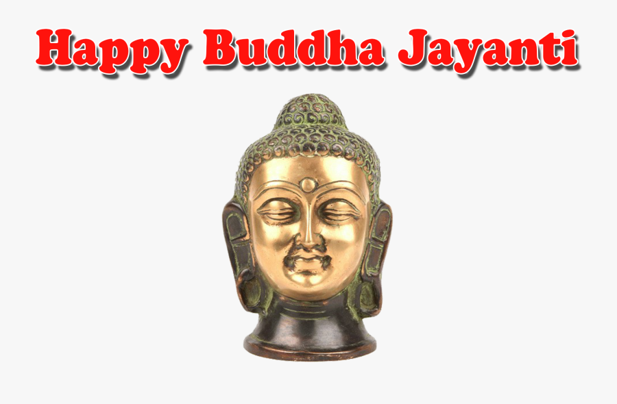 Happy Buddha Purnima Png Transparent Image - Bronze Sculpture, Transparent Clipart