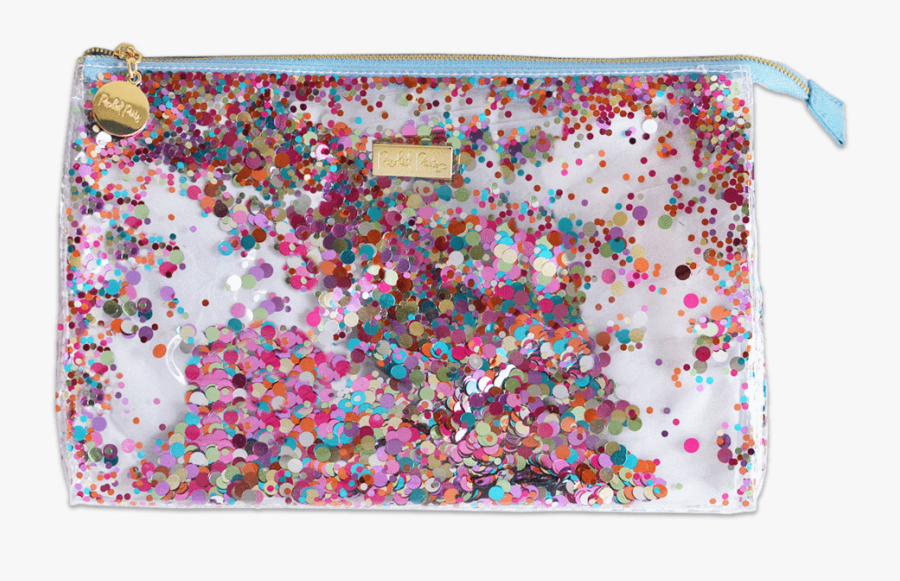Transparent Pencil Pouch Clipart - Packed Party Cosmetic Bag, Transparent Clipart