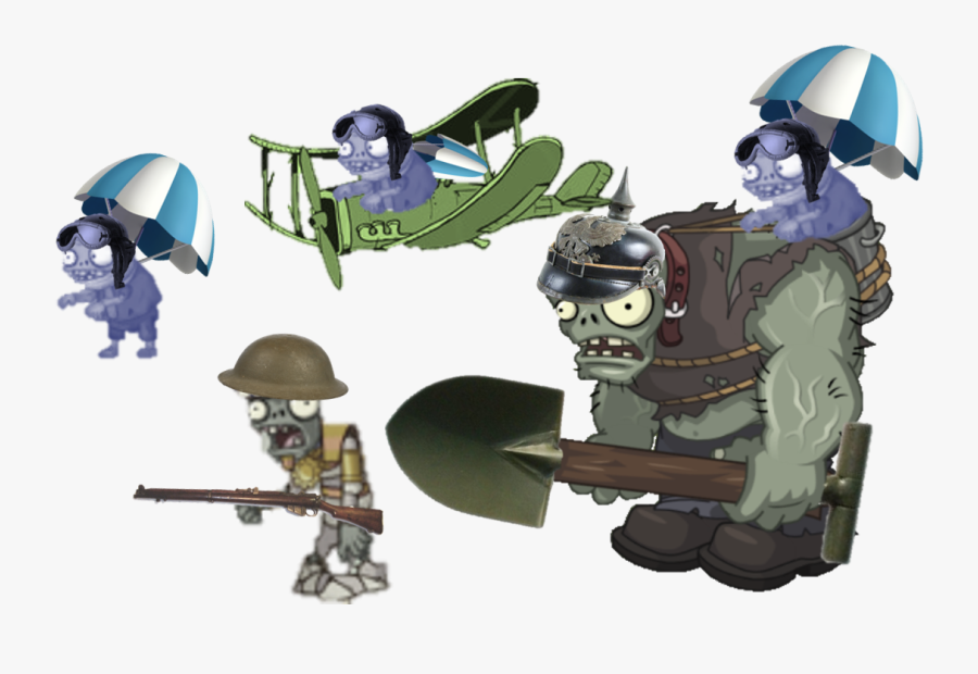 Helmet Clipart World War - Plants Vs Zombies Ww2, Transparent Clipart