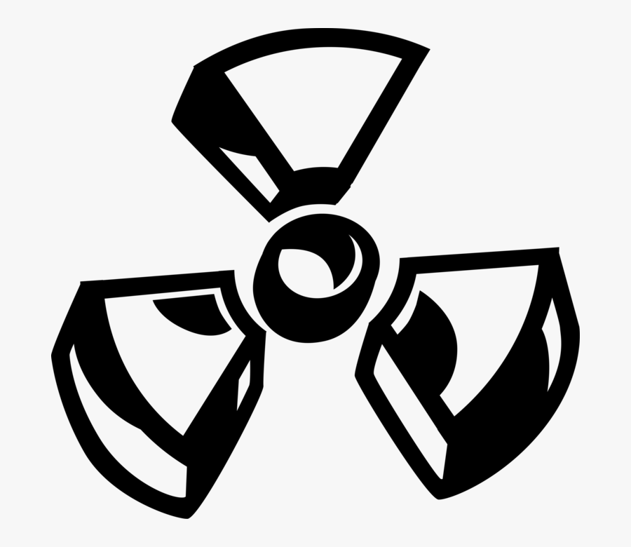 Vector Illustration Of Nuclear Fallout Radioactive, Transparent Clipart