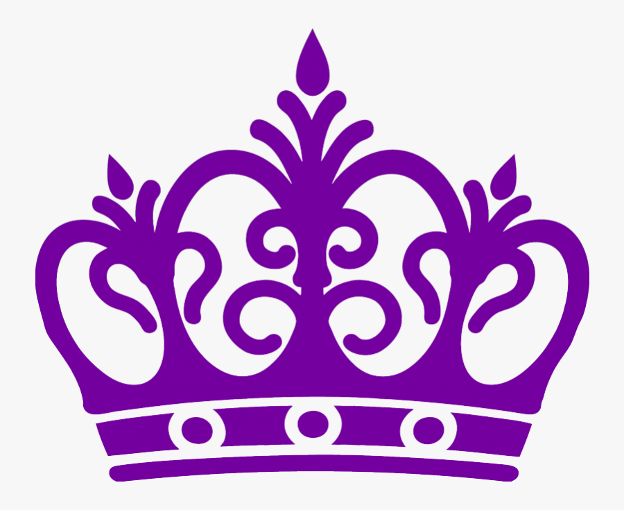 Clipart Crown Purple - King And Queen Crowns Vector, Transparent Clipart