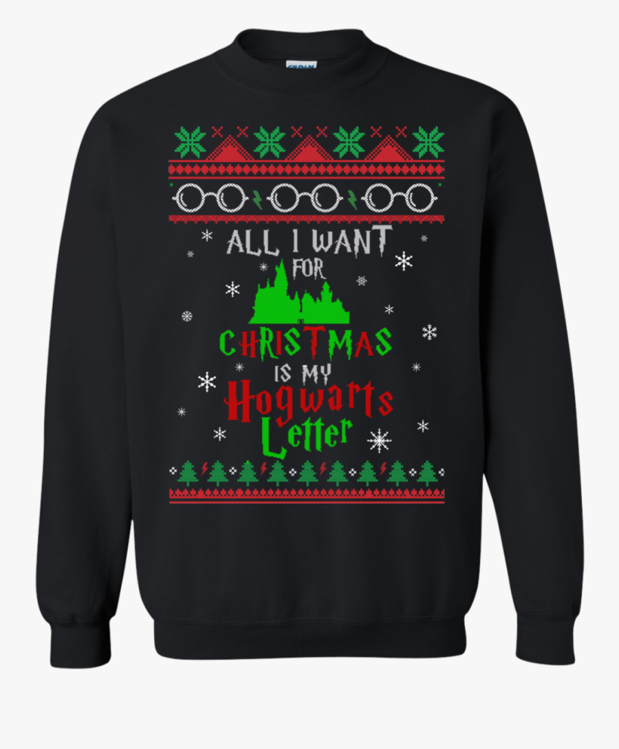 Ugly Christmas Sweater Font - Harry Potter Christmas Pullover, Transparent Clipart