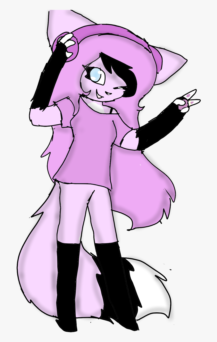 Artsy Drawing Person Image Royalty Free - Cartoon, Transparent Clipart