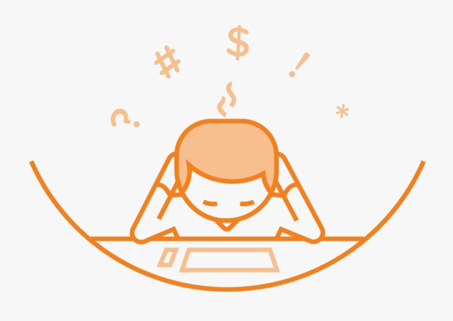 Women Stress Png Image - Transparent Stress Png, Transparent Clipart