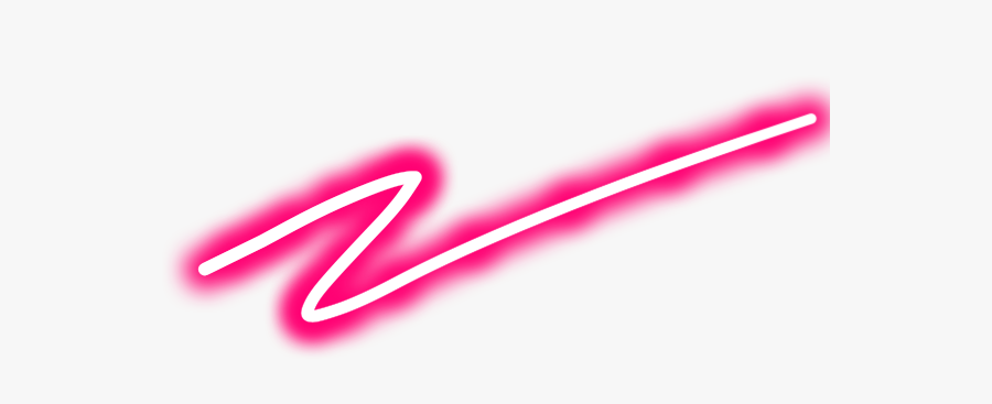 #zigzag #neon #neonlights #strings #lines #pink #freetoedit - Zig Zag Png Neon, Transparent Clipart