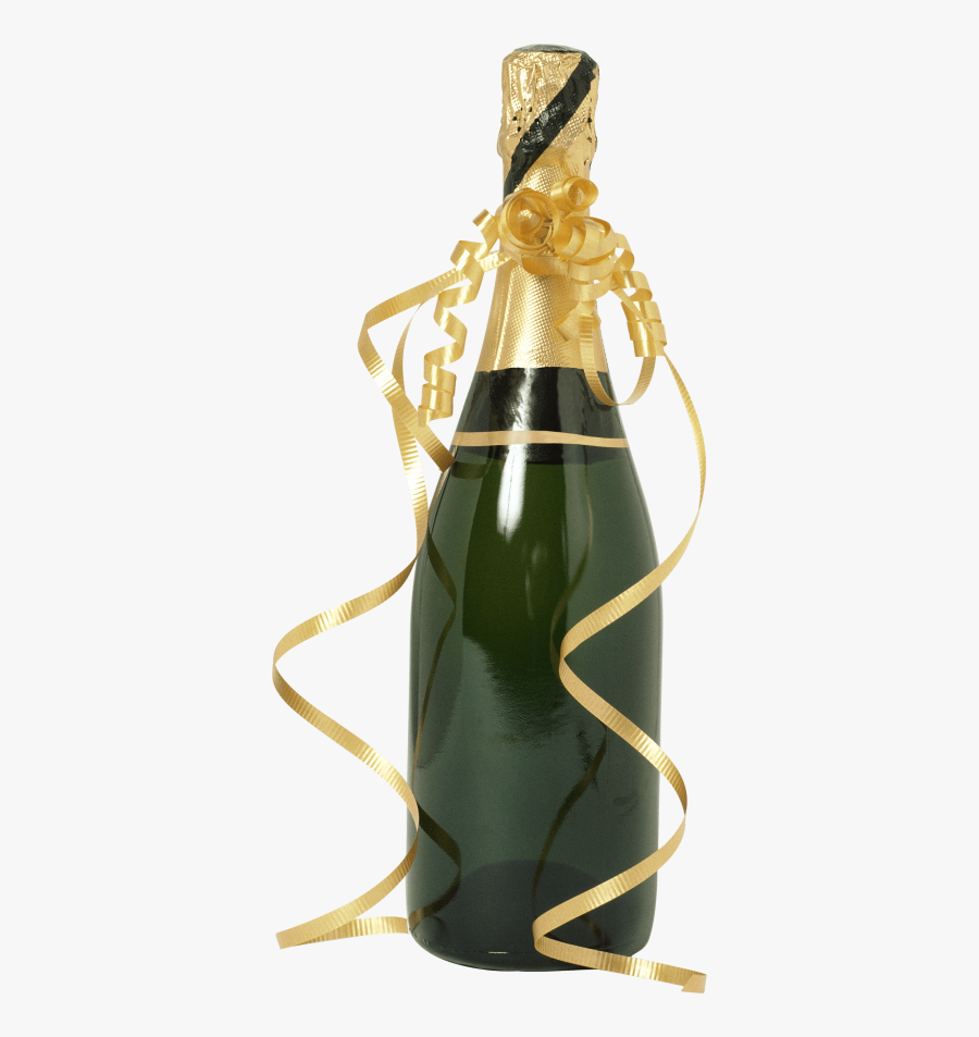 Transparent Champagne Pop Png - Bottle Of Champagne Png, Transparent Clipart