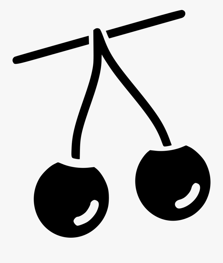 Transparent Black Cherry Clipart - Cherry, Transparent Clipart