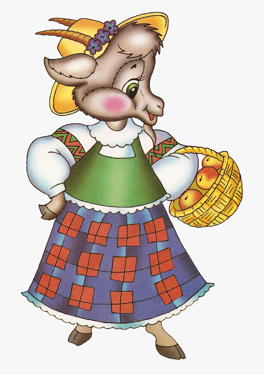 Dibujo El Lobo Y Los 7 Cabritos, Transparent Clipart