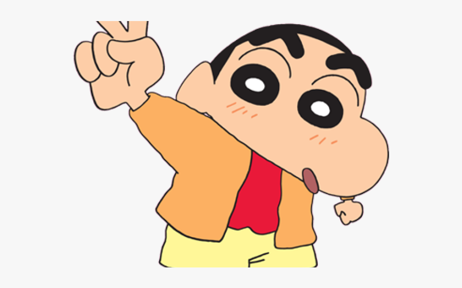 Doraemon Clipart Shinchan - Shin Chan Victory, Transparent Clipart