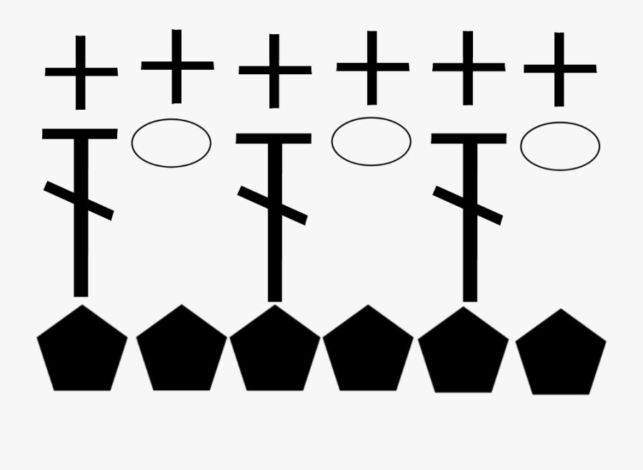The Bottom Stitches Are Either Double Chain Stitches - Circle, Transparent Clipart