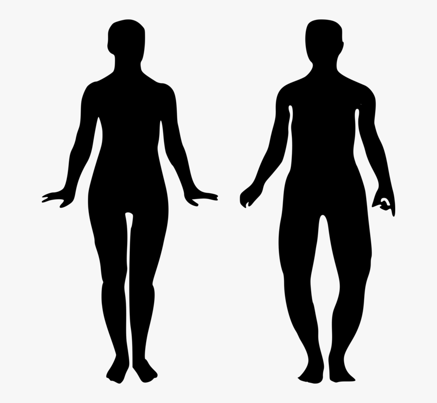 Back,human,arm - Man And Women Walking, Transparent Clipart