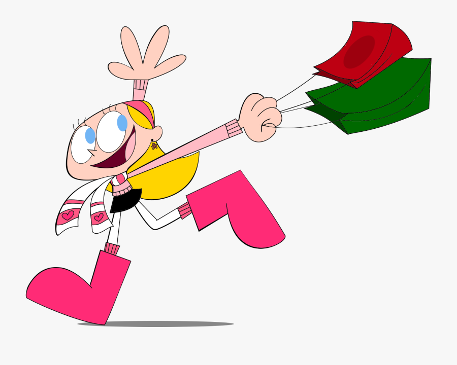 Ponytail Clipart Lab - Dexter's Laboratory Dee Dee Hair, Transparent Clipart