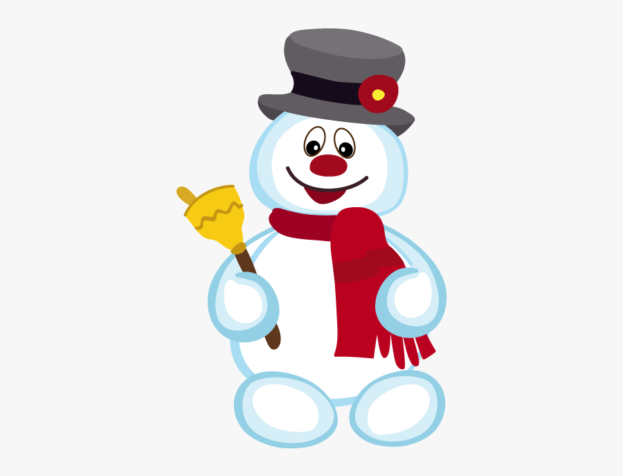 Frosty Character - Cartoon, Transparent Clipart