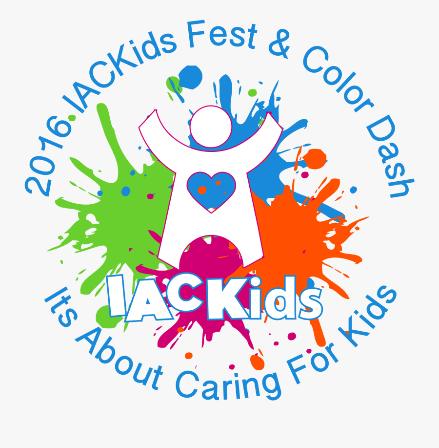 Iackids Colordash Logo, Transparent Clipart