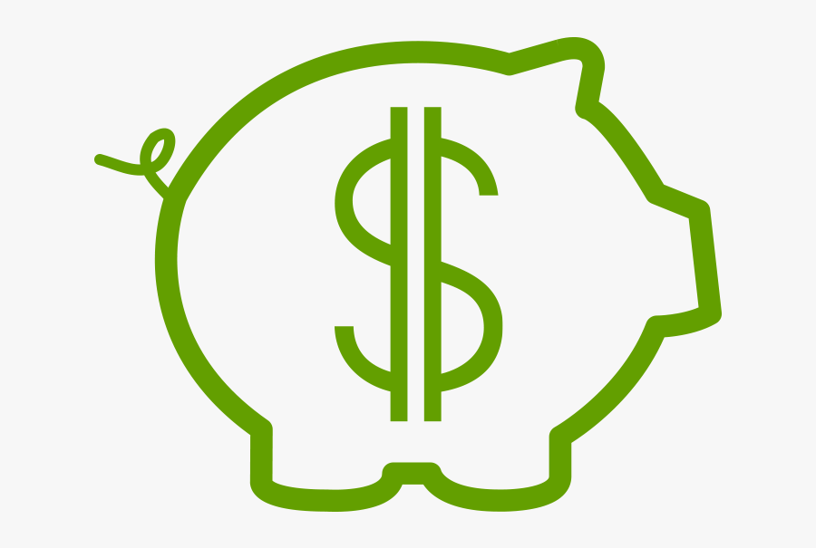Icon Of A Piggybank Indicating That There Are Several - Financial Resources Png, Transparent Clipart