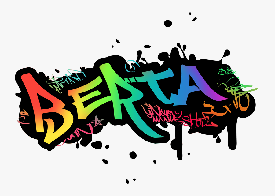 Transparent Grafitti Png - Graffiti Name Sticker, Transparent Clipart